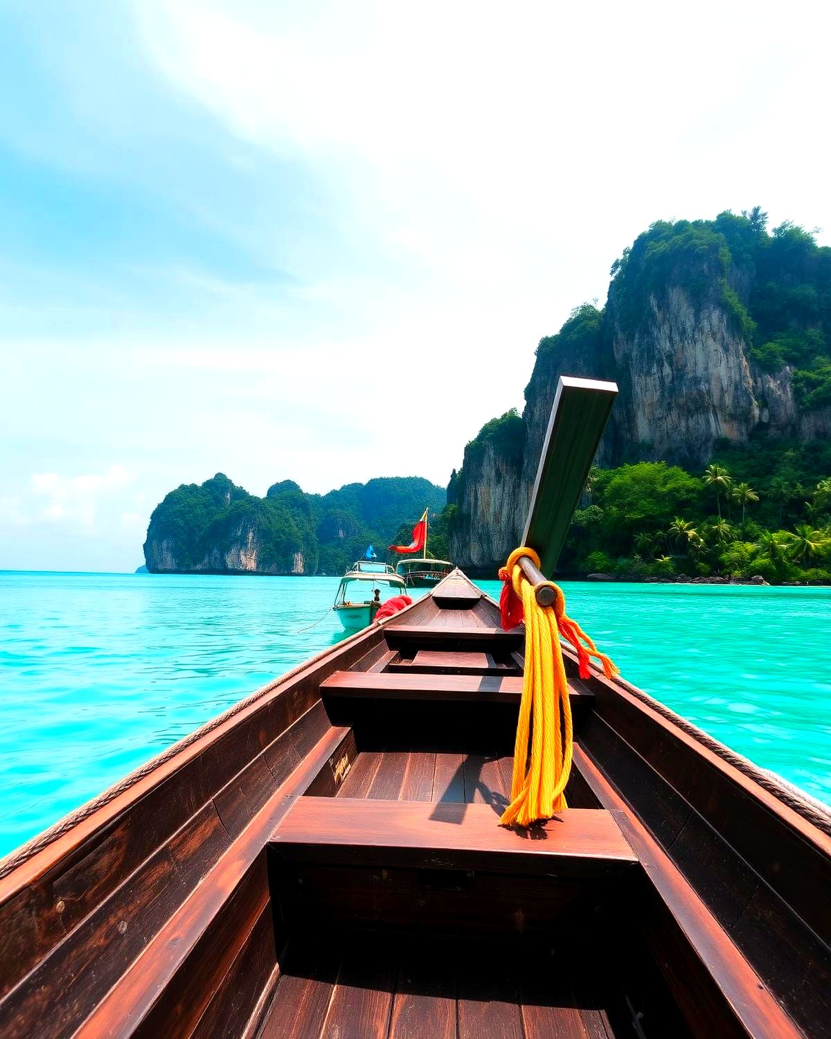 เรือเช่าเหมาลำส่วนตัวล่องน่านน้ำเกาะสมุยยามเย็น